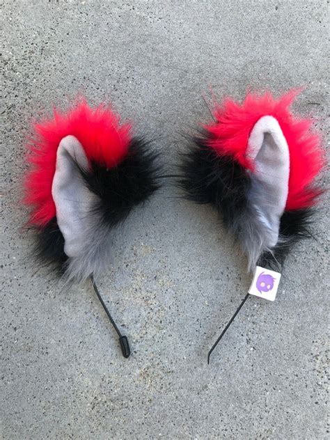 headband wolf ears|wolf ear headbands by aphmau.